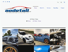 Tablet Screenshot of aodetail.com